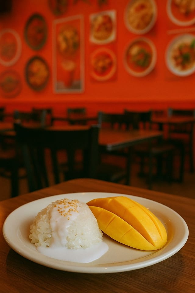 Mango Sticky Rice.
