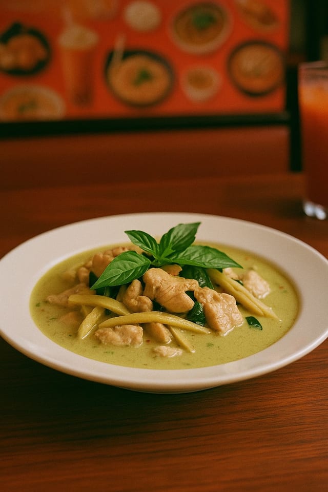 Green Curry.