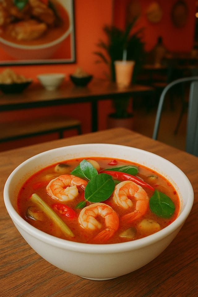 Tom Yum Soup.